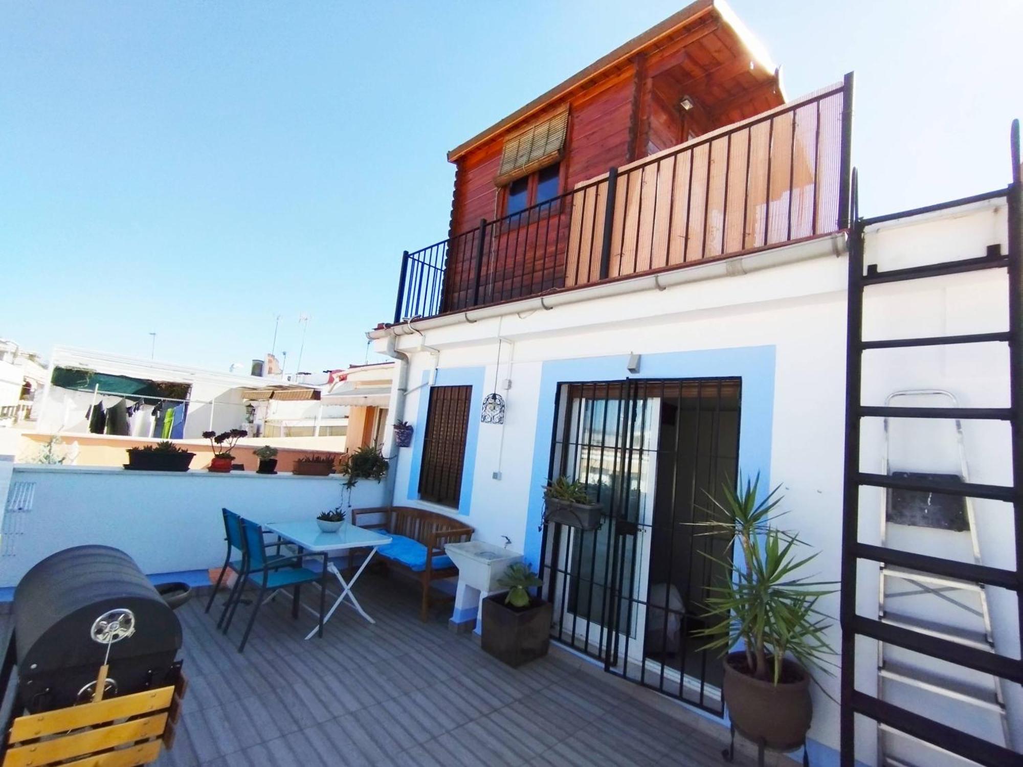 Appartamento Casa Gavidia - Duplex With Panoramic View Siviglia Esterno foto