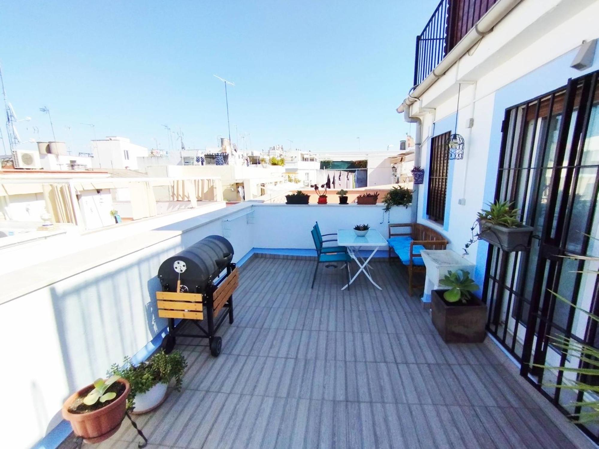 Appartamento Casa Gavidia - Duplex With Panoramic View Siviglia Esterno foto